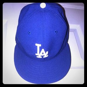 Blue LA Hat